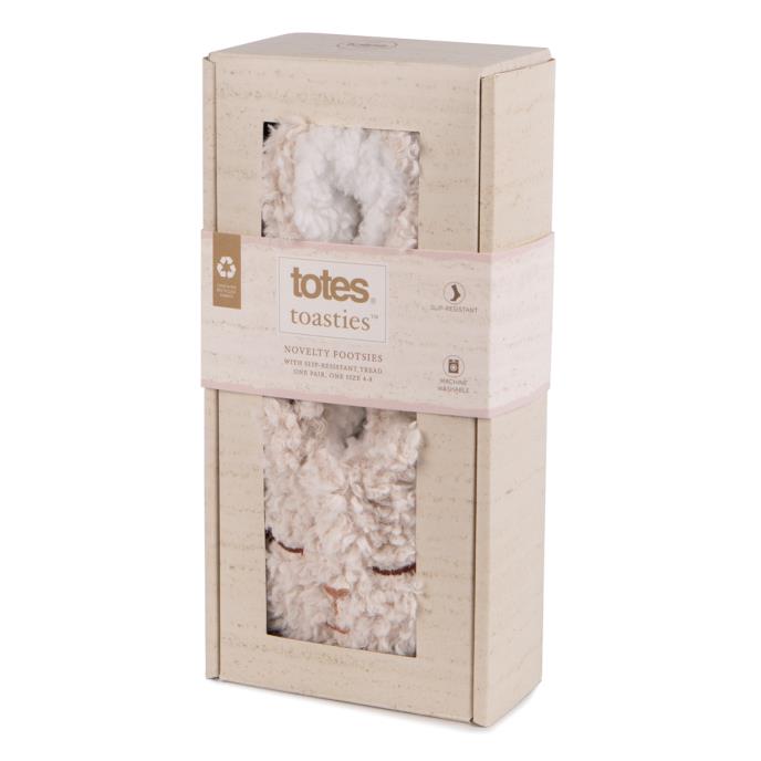 totes toasties® Ladies Novelty Footsies Bear Extra Image 1